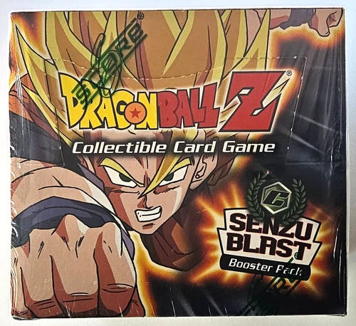 Dragon Ball Z Senzu Blast Booster Pack Box Score Factory Sealed NEW Cards DBZ