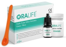 Tooth Repair Kit Glass Ionomer Liner/Base Light-Cure Powder & Liquid Kit