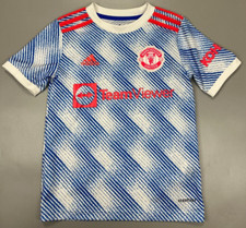 Manchester United Away Shirt Jersey Adidas Size Boys XS