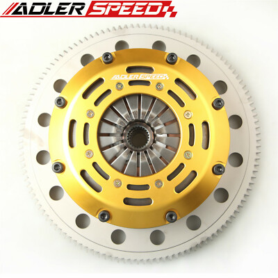 ADLERSPEED RACING TWIN DISC CLUTCH KIT FOR HONDA ACCORD PRELUDE H22 H23 F22 F23