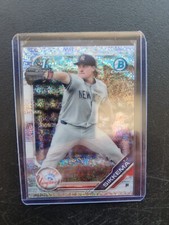 2019 Bowman Draft Chrome T.J. Sikkema 1st Bowman Sparkle Refractor #BDC-34