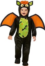 Baby Toddler Bat Halloween Costume Kids Boys Girls Cute Animal Jumpsuit 0 - 6 yr