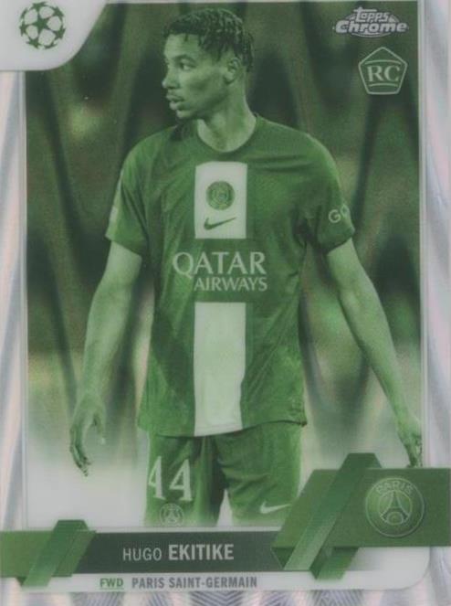 2022-23 Topps Chrome UEFA Club Competitions Hugo Ekitike #125 for