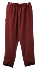 Womens Brushed Cotton Elastic Waist Pull-On Pant Size XL