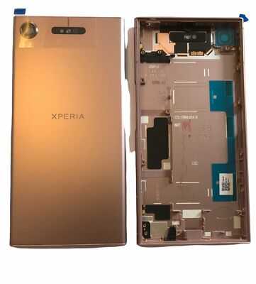 Original Akkudeckel Battery Backcover Cover Rosa Sony Xperia XZ1 G8341 G8342