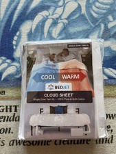 NEW BedJet Cloud Sheet Single Zone Twin XL 100 Cotton Cooling Warming Climate