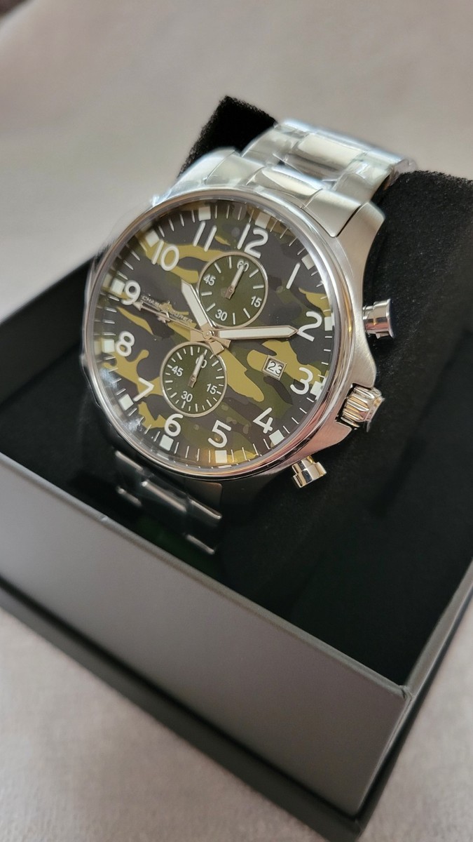 Brand New Chase Durer Men's Camo Chronograph Watch CDW-0095 | eBay