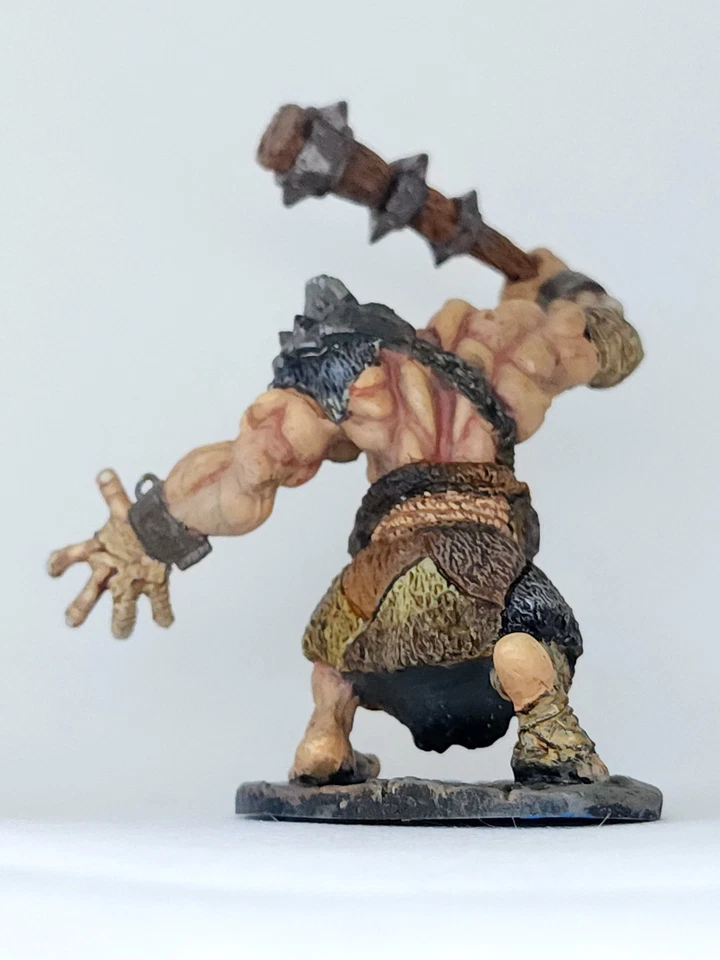⚔️👑 Eis Krug, o Chefe Gigante da Colina! Miniatura Reaper pintada à mão 👑⚔️ - Imagem 3 de 4