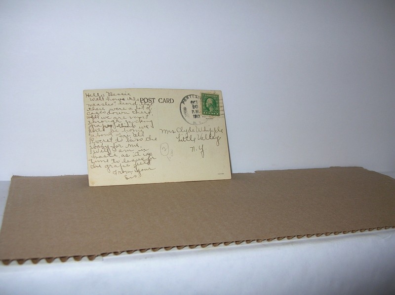 1912 POSTCARD BESSIE CLYDE WHIPPLE LITTLE VALLEY NY CATTARAUGUS COUNTY NY