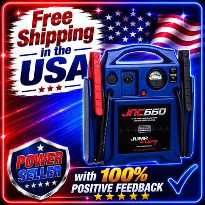Clore Automotive Jump N Carry JNC 660 1700 Peak Amp 12 Volt Jump