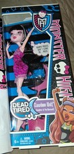 NIB Monster High Dead Tired Draculaura Factor...