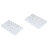 Set Of 2 Epoxidharz Formen Silikon Silikon-Schmuckform Zur Schmuckherstellung