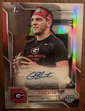 2025 Bowman Chrome U - Image Variation AUTO #SPA-GS Gunner Stockton 1st /25