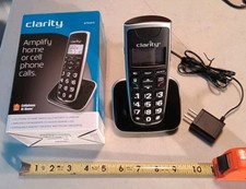 Clarity BT914-HS Cordless Handset Bluetooth Telephone For BT914 Black