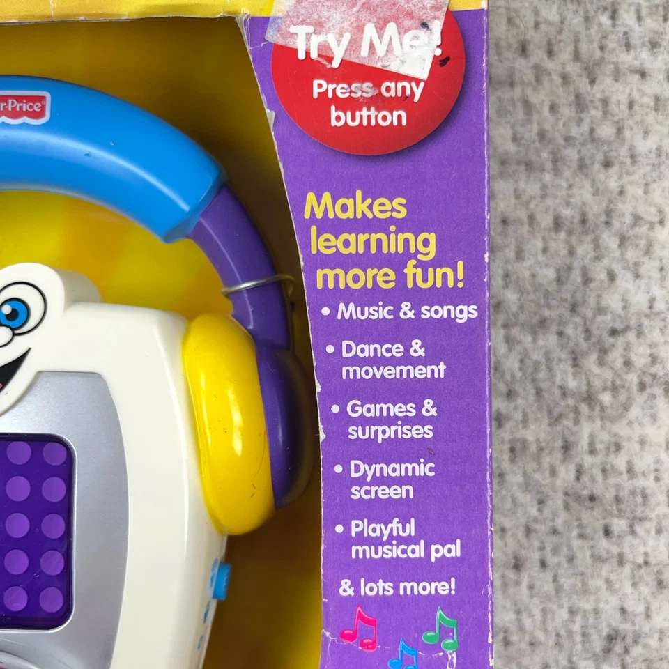 Juguete interactivo de aprendizaje preescolar Fisher Price Fun 2 Learn PlayPod de colección Y2K Foto 3 de 4
