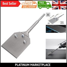 Heavy-Duty SDS-Plus Scraper Chisel 4'' - Tile, Floor Adhesive & Floor Removal...