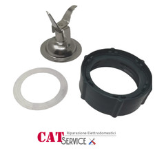 LAMA+GHIERA+GUARNIZIONE IMETEC ORIGINALE FRULLATORRE DOLCEVITA DC3020