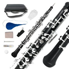 C-Tone Oboe with Accessories Beginner-Friendly Silver Plated Semi-Automatic