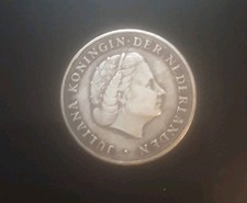 1952 Netherlands Antilles  1 Gulden Coin - KM#2 -.720 Silver -  (SI#0308)