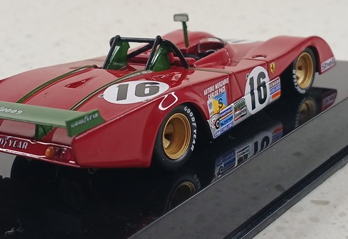 Ferrari Collection 1:43 Diecast Model Racing Red Ferrari 312 PB - Picture 5 of 20