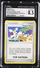 2009 Pokemon Black SP Tropical Wind World Championships Top 16 CGC 8.5 #DP48 on eBay