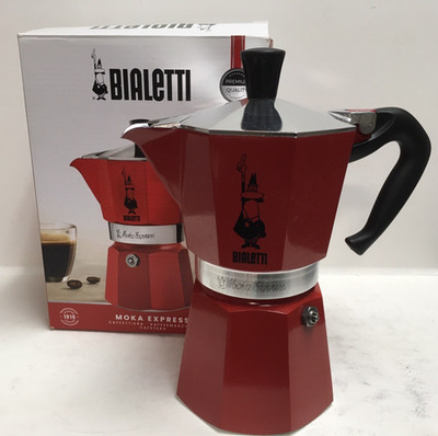 - Moka Express: Iconic Stovetop Espresso Maker, Makes Real Italian Coffee 6 cups