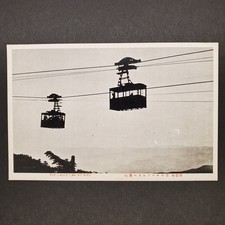Postcard Mount Hiei Japan Cable Car Kyoto Shiga Prefecture Mountain a10a