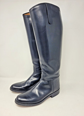 E Vogel Ladies Black Leather Dress Riding Boots Fox Hunting Show