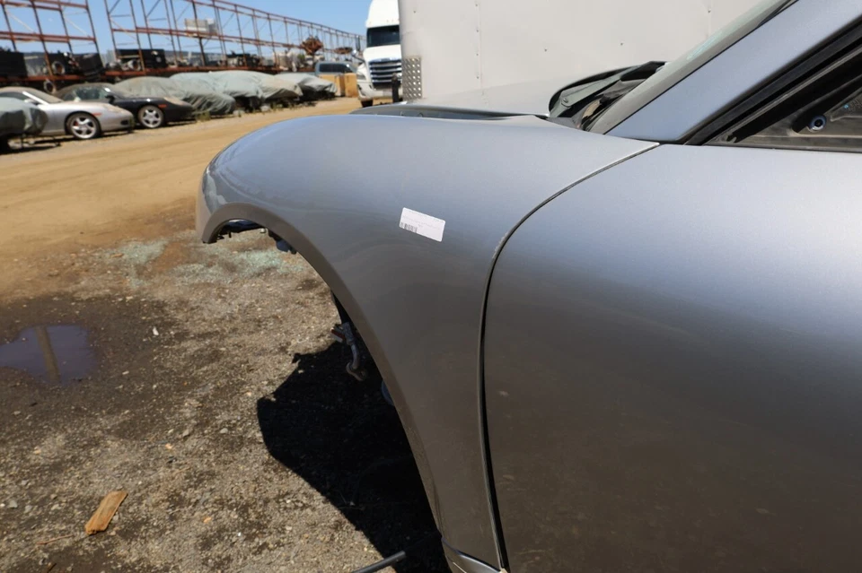 2005-2008 Porsche Boxster Cayman 987 Front Fender Left Grey OEM Used - Image 2 of 4