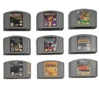 Nintendo N64 9Game Bundle  Include SuperMario 64,Perfect Dark, Gauntlet Legends+