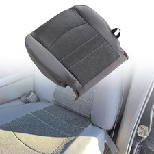 NLQR Front Driver Bottom Replacement Seat Covers Cloth X8 Compatible Dark Gray