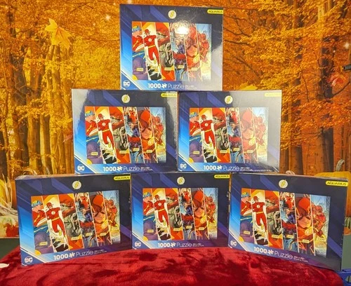 DC Superhero: Flash Jigsaw Puzzle *Sealed* 1000 Pieces Comicbook Timeline 