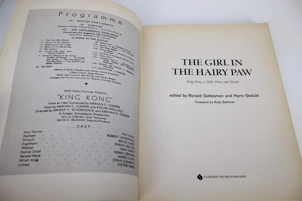 The Girl in the hairy paw: King Kong as myth, movie, and monster (A Flare book) Foto 2 de 4