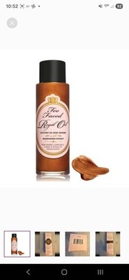 **RARE**Too Faced Royal Oil Coconut Oil Body Bronzer 3.3 fl oz (Pack of 1)