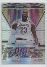 2020-21 Panini Prizm Fearless Hyper Prizm LeBron James #6 hs9