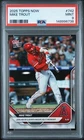 2025 Topps Now Mike Trout #742 Joins 400 Home Run Club LA Angels PSA 9