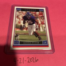 DeMeco Ryans Rookie 2006 Topps - #332 (RC) Houston Texans. Stud Head Coach