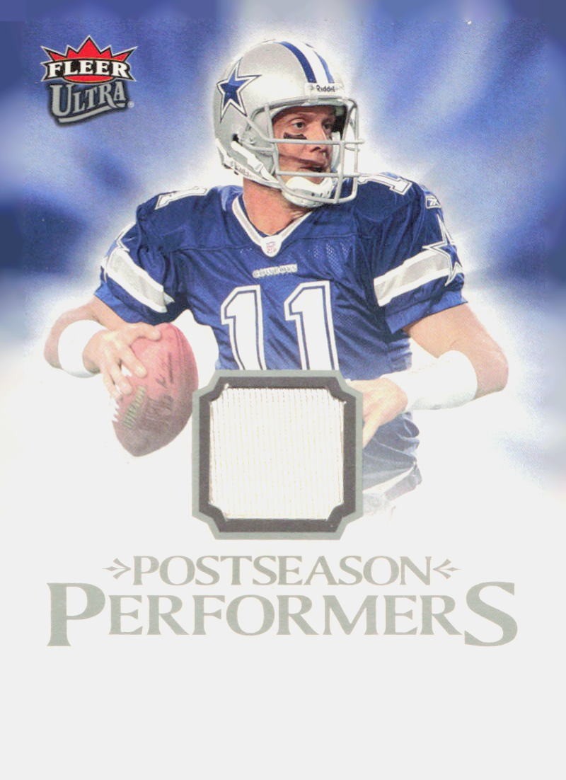2006 Ultra #UPP-DB Drew Bledsoe Postseason Performers Jerseys Cowboys (B133)