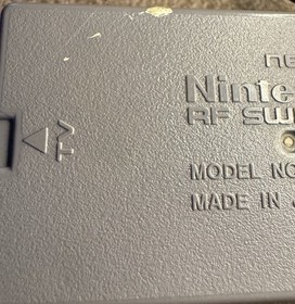 Official OEM Original NES SNES Nintendo System RF Switch TV Cable Cord Tested