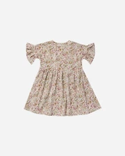 Rylee + Cru Jersey Babydoll Dress Groovy 2-3 Years Toddler Girls