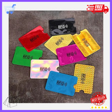 10PCS Anti RFID Blocking Card Sleeve-Secure Credit/Debit Card Holder ID Wallet.