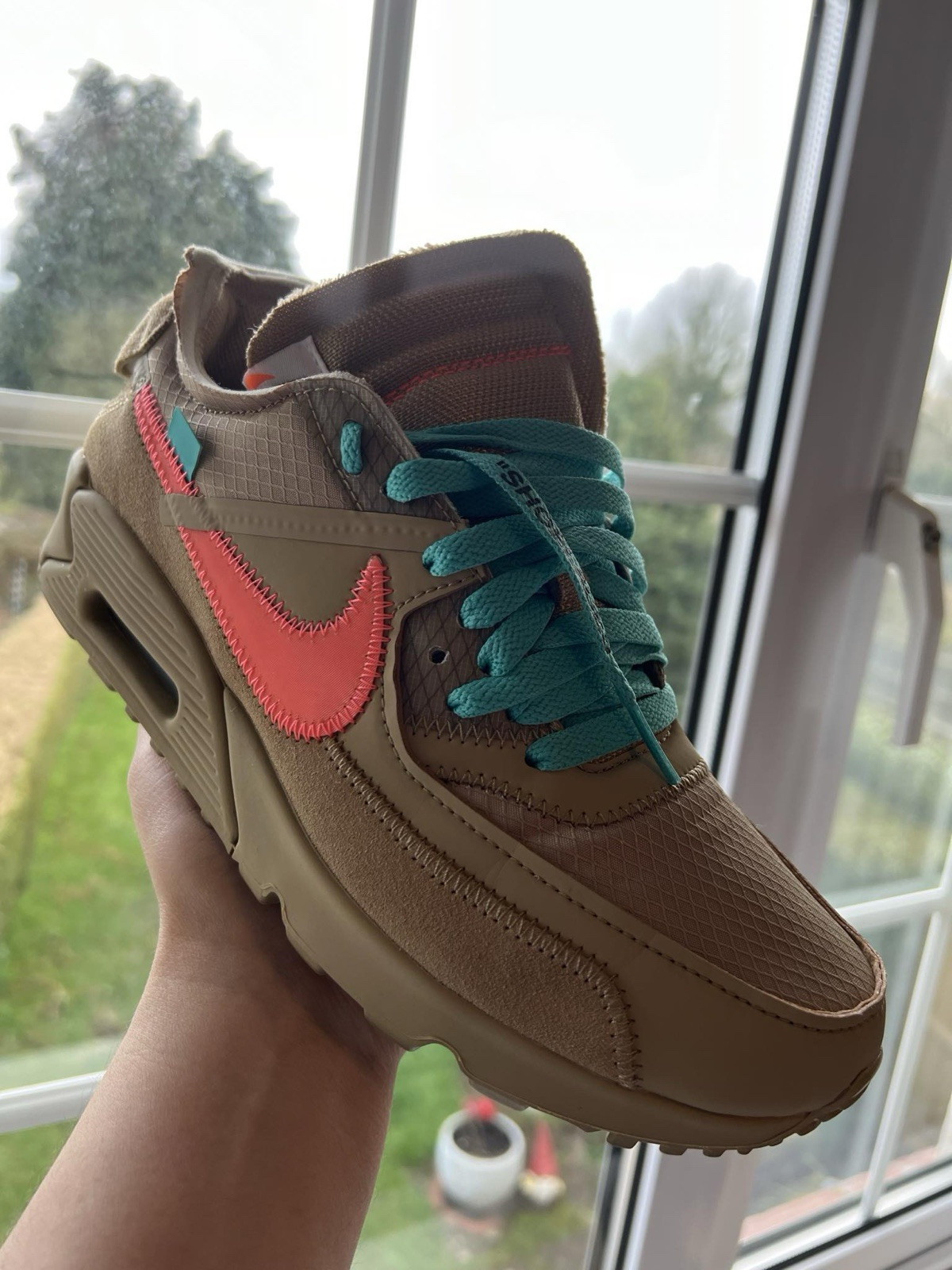 OFF WHITE X NIKE Nike X Offwhite 90 Uk 6 US7 EU40 coppia originale indossate una volta!!