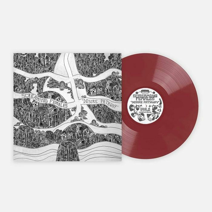 SCREAMING FEMALES - Desire Pathway (reissue) - PAQUE RED VINYL LP