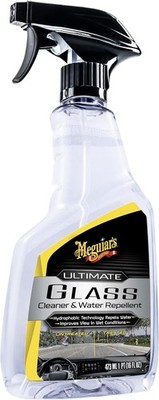 Meguiar's Ultimate Glass Cleaner & Water Repellent, Streak-Free Shine, 16oz