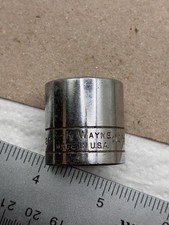 Vintage S-K Wayne 45126 13/16” 12 Point 3/8” Drive Socket Made in USA