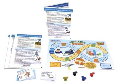 Author s Craft: Purpose & Point of View Learning Center Game - Grades 3-5, 0....