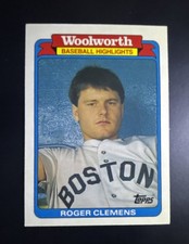 1988 Topps Woolworth Baseball Highlights - Roger Clemens #11 Boston Red Sox