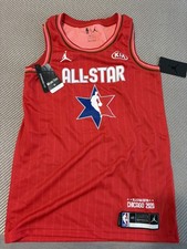 NBA All-Stars Jersey Mens Red NBA Basketball Kyrie Irving 11 Nike 2020 Size S