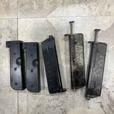 Lot of 5 Airsoft Speed Loader - BB Magazine 6mm Gun aeg pistol rifle bbs