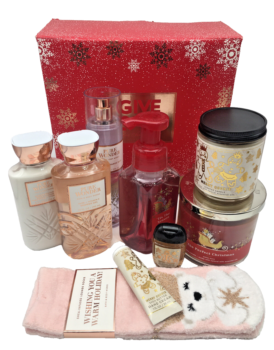 Bath & Body Works 9 Piece Give Love Holiday Christmas Boxed Gift